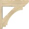 Ekena Millwork Imperial Slat Rough Sawn Outlooker, Douglas Fir, 8"W x 28"D x 28"H OUT08X28X28IMP06RDF - alternate 3